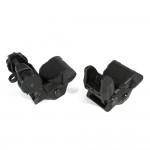 Polymer Flip-up Front and Rear Sight - Black